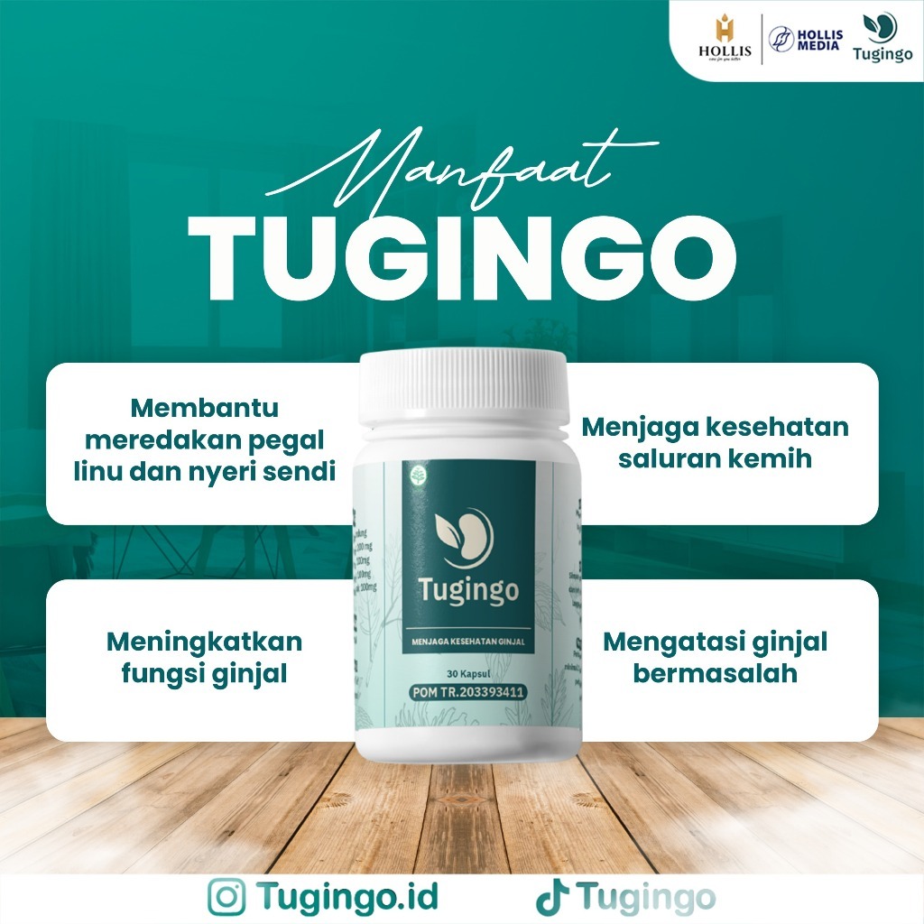 

Tugingo Herbal Original: Hollis Tugingo 30 Kapsul Obat Herbal Batu Ginjal BPOM