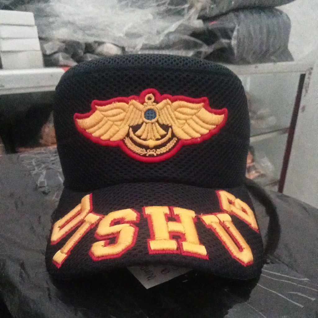 topi dishub ASN/honorer komando bordir timbul 3D variasi