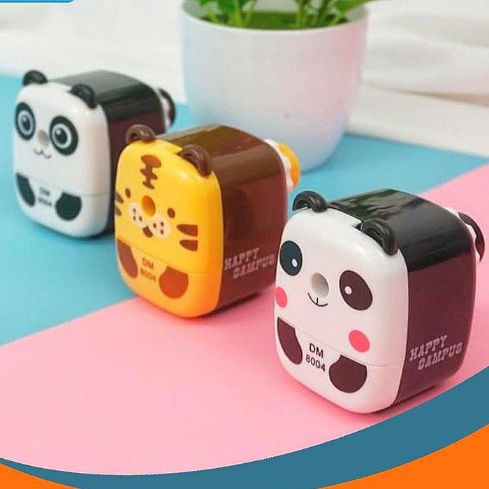 

Rautan Putar Rautan Meja Serutan Pensil Model Tiger dan Panda