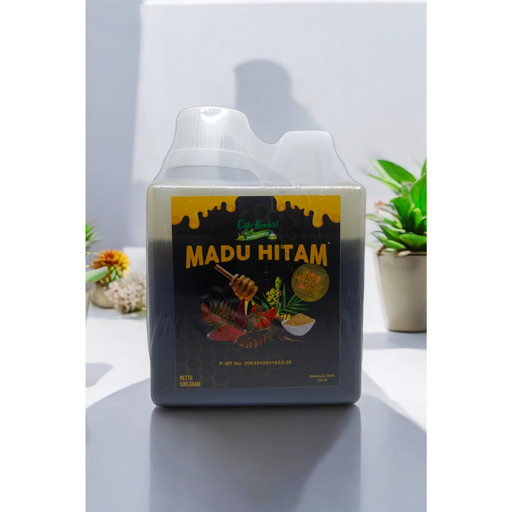 

Madu Herbal Serbaindo - Madu Hitam Pahit 500gr