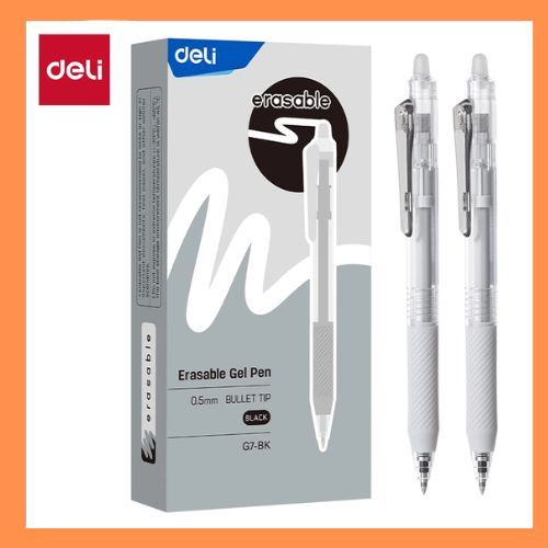 

Deli Pena Erasable Gel-Pen EG7-BK HITAM (PCS)