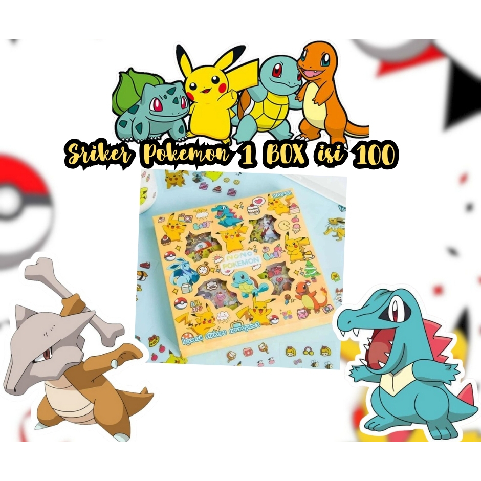 

Stiker NONO Pokémon Isi 100 Lembar – Karakter Kartun Lucu & Menggemaskan