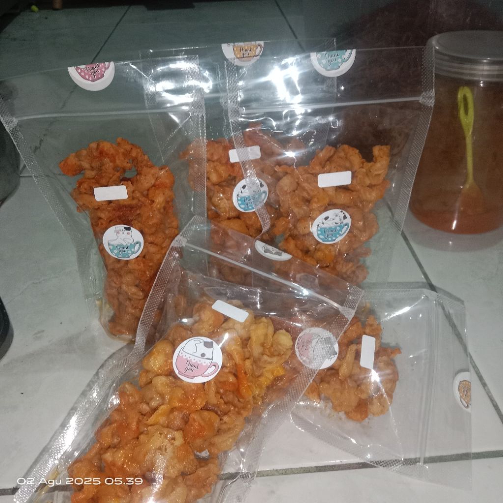 

kripik pepaya isi 5pouch berat 400 gr