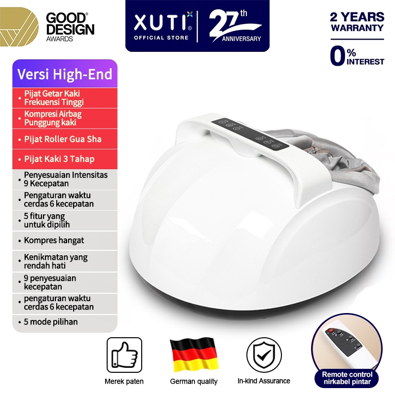 XUTI Pijat Kaki Mesin Terapi Kaki Rumah Tangga Pijat Kaki Otomatis Pijat Telapak Kaki Dan Betis