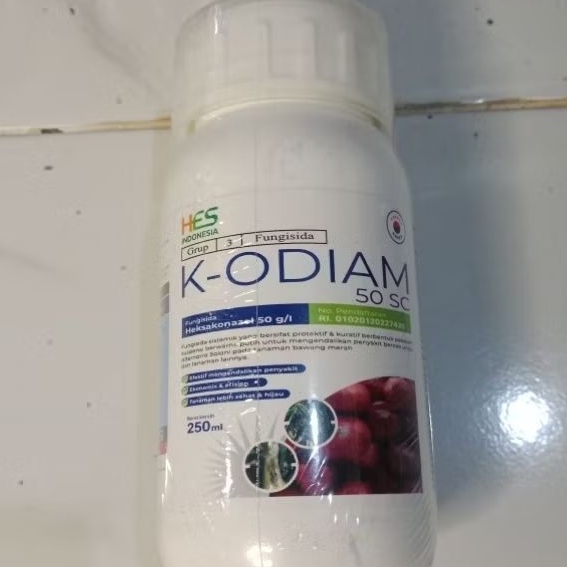 Fungisida K-ODIAM 50SC.Bahan aktif:Heksakonazol 50g/l 250ml