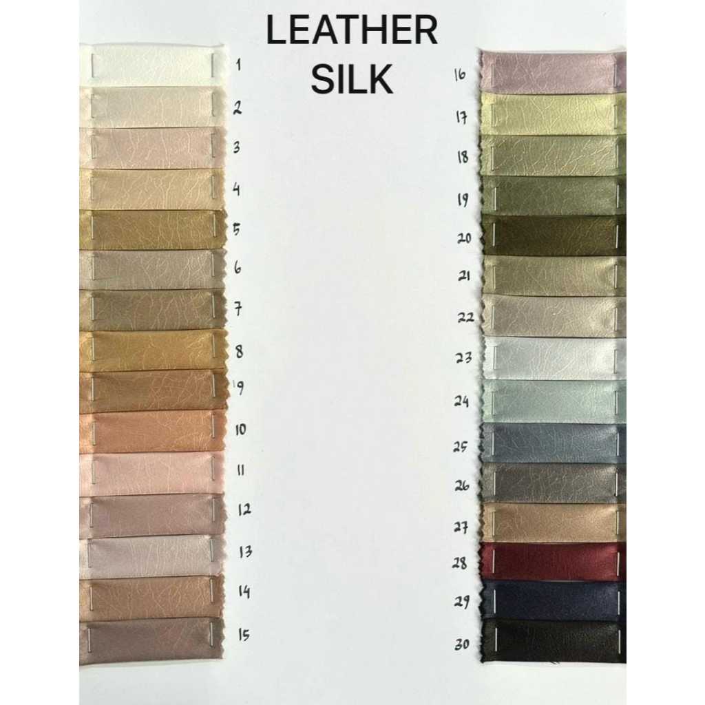 Kakania Textile 1 Roll Kain LEATHER SILK