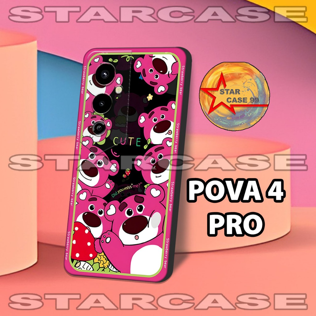 Softcase karet tecno pova 4 pro/S20/Motif cartoon/casing tecno pova 4 pro/case hp tecno pova 4 pro