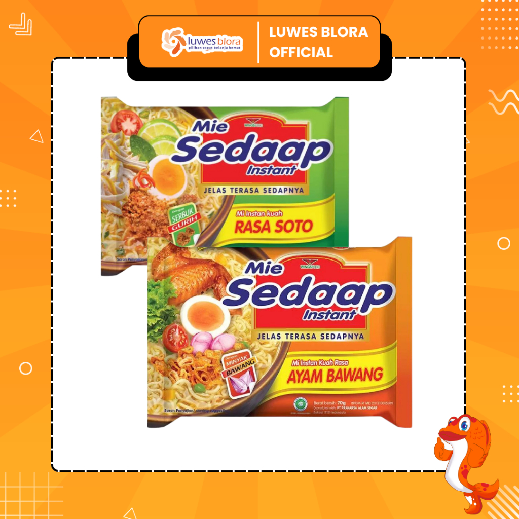 

Mie Sedaap Ayam Bawang & Soto 75g