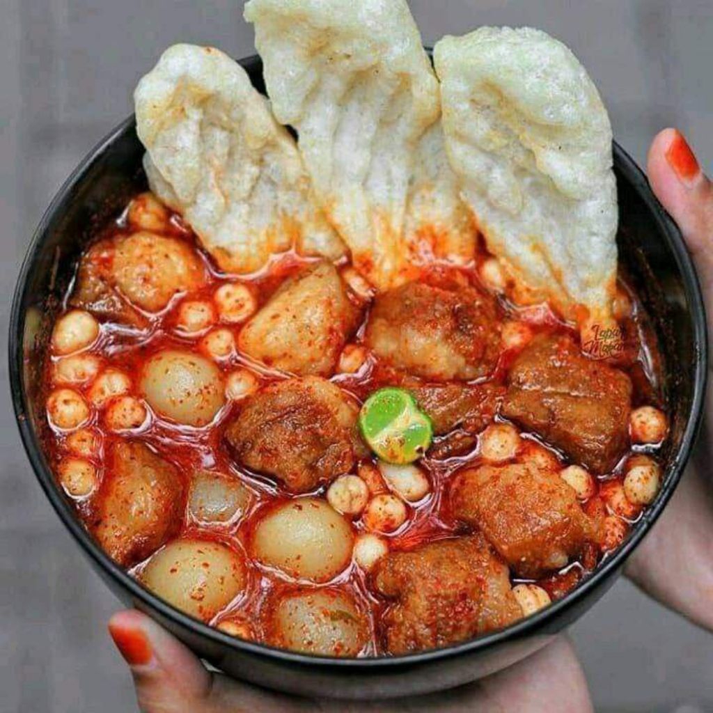 Cuangki Bakso aci Nampool extra pedas By Nayyara Snack
