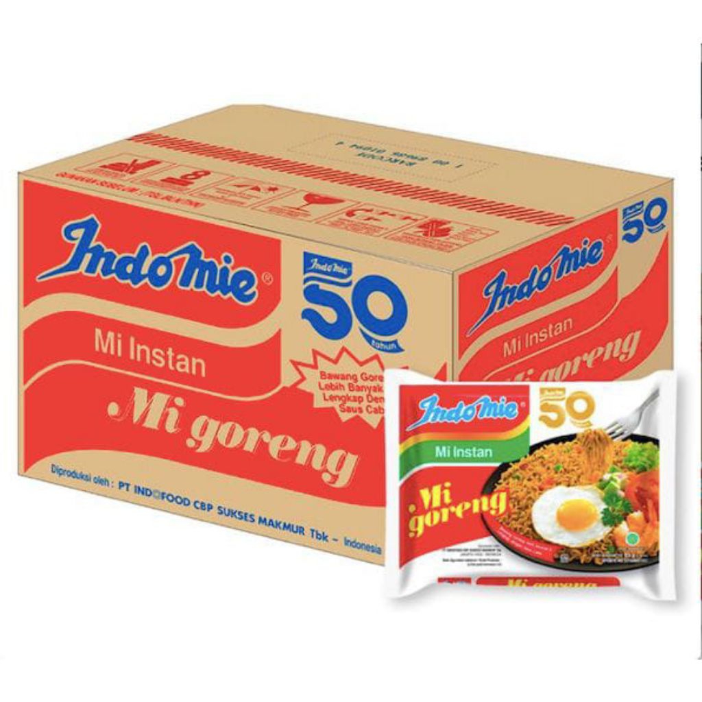 

INDOMIE GORENG | KARTON / KARDUS | 40 Pcs