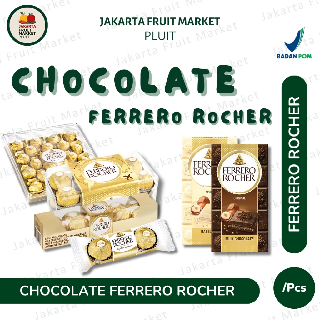 

CHOCOLATE FERRERO ROCHER 37g/65g/100g/200g/300g