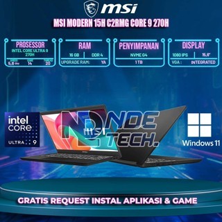 MSI Modern 15H C2RMG Core 9 270H