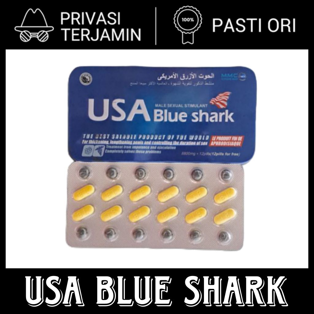 

PERMEN BLUE SHARK USA ASLI 100% ORIGINAL PIL BIRU USA
