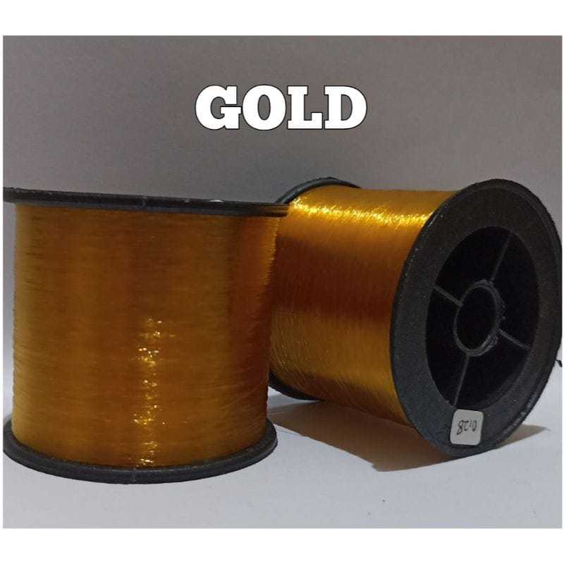 Senar Pancing Kuat Anti Keriting Dan Mudah Tenggelam Gold