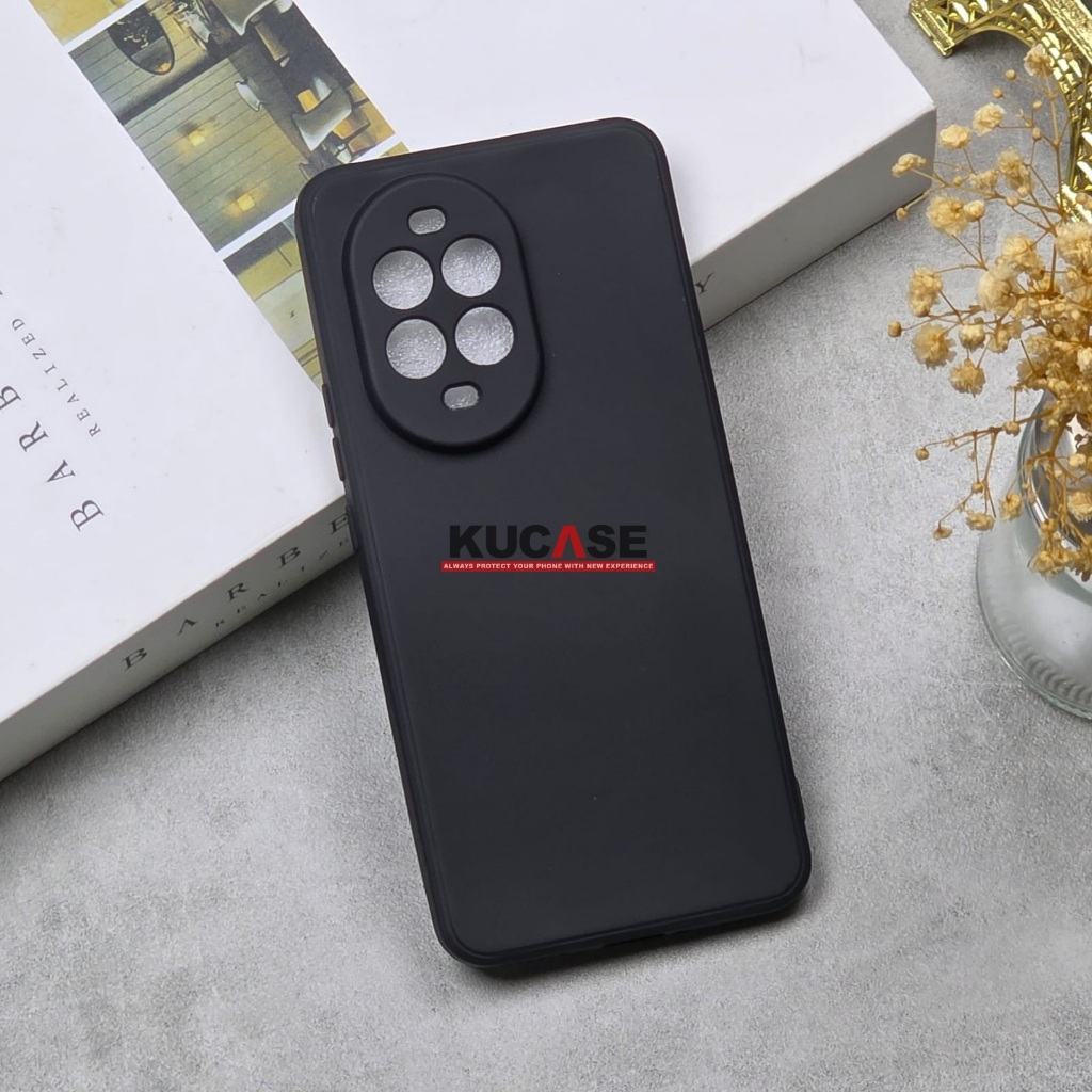 Huawei Nova 13 Pro Softcase Macaron Square Black Case Huawei Nova 13 Pro