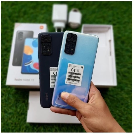 XIAOMI REDMI NOTE 11 SECOND 4/128 GB HP SECOND HANDPHONE SECOND HP SEKEN HP BEKAS HP MURAH
