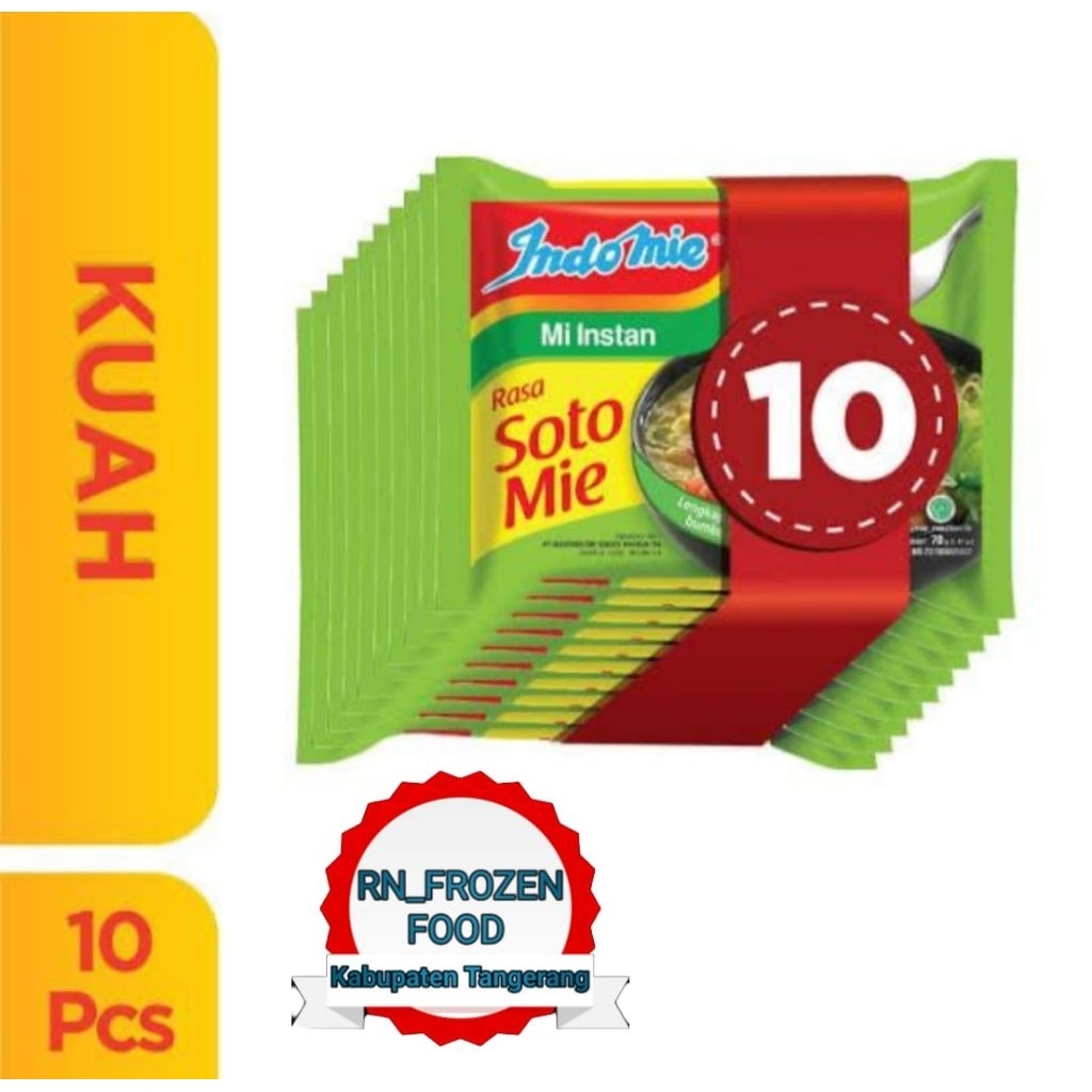 

INDOMIE RASA SOTO MIE | 1 BANDED ISI 10 PACK