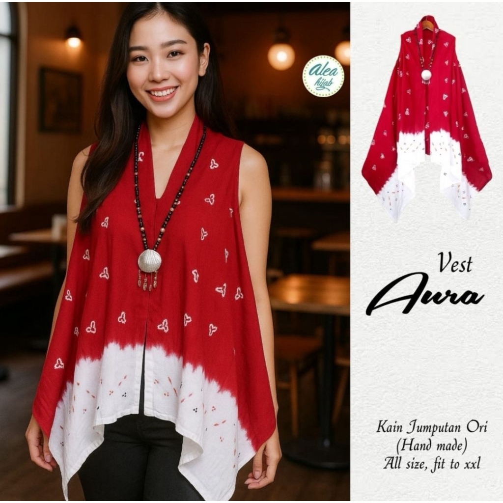 outer batik jumputan