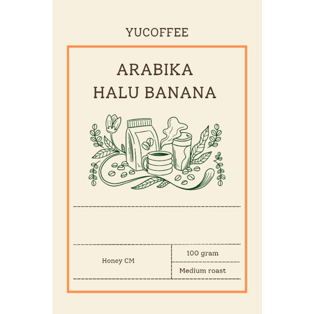 

Kopi arabika Halu Banana