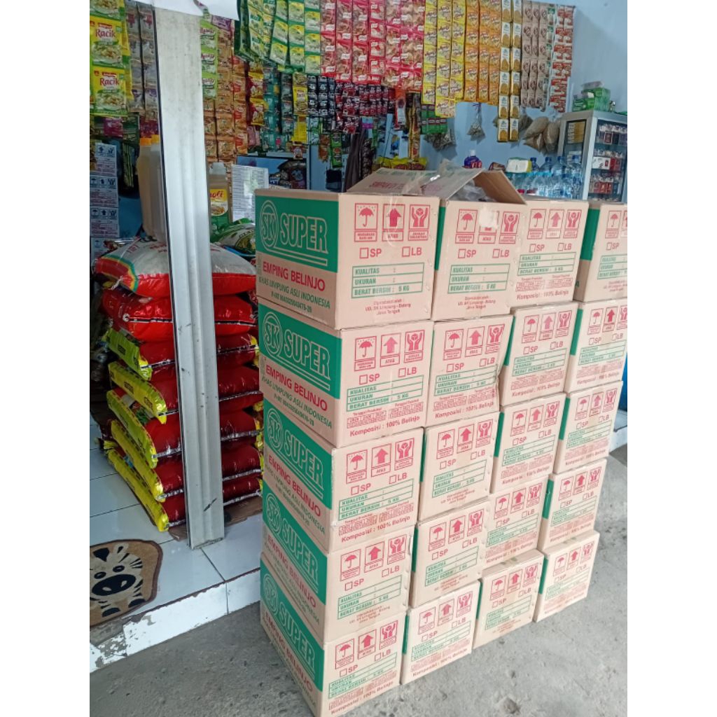 

EMPING MELINJO EMPING BLINJO SUPER 1DUS 5KG