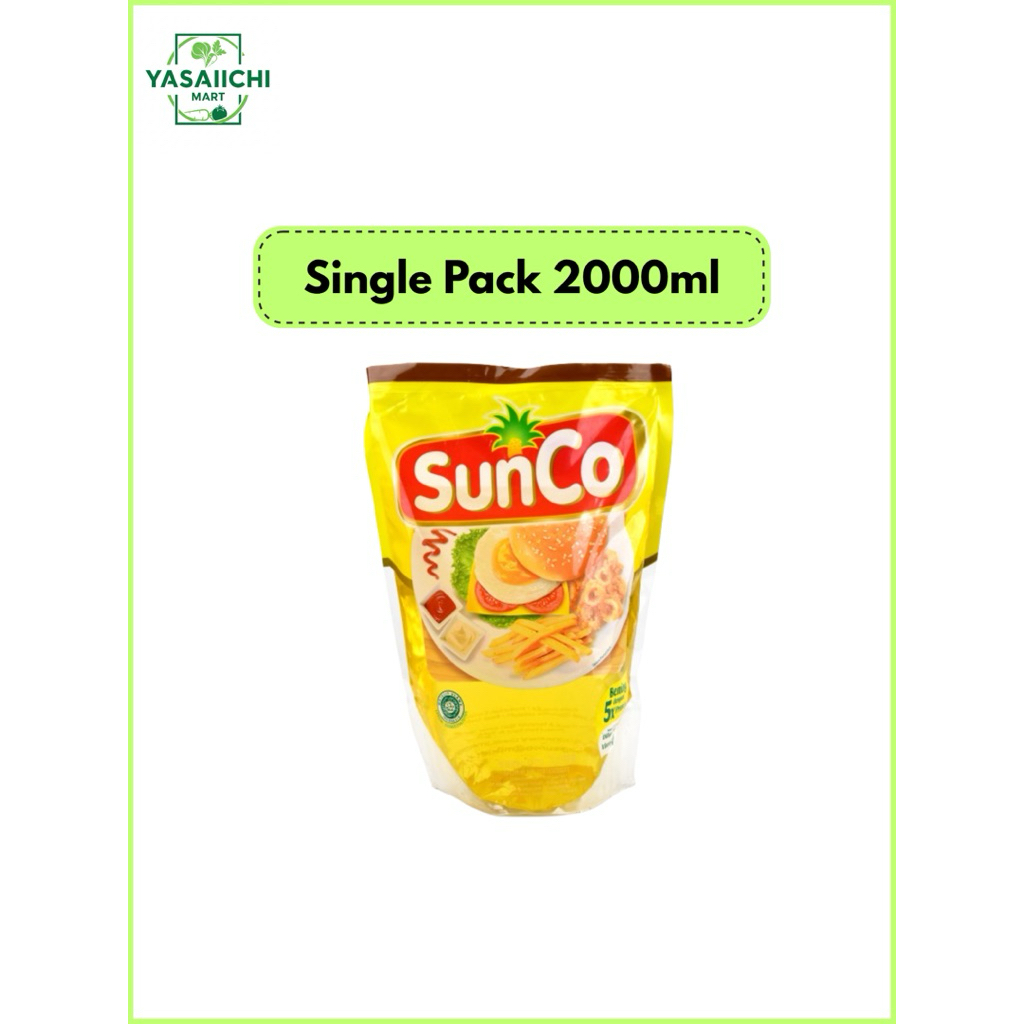 

Sunco minyak goreng 2L kemasan pouch