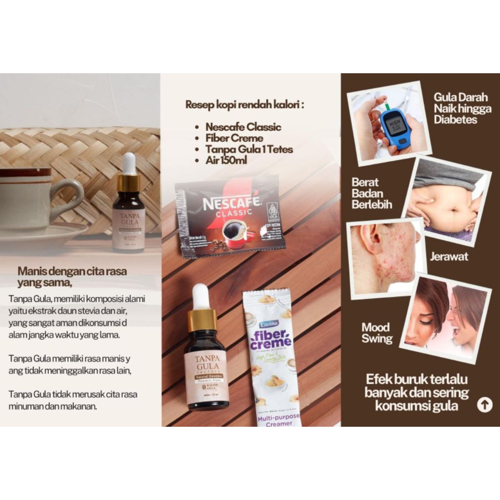 

[TANPA GULA] Pemanis Alami Stevia | 0 Kalori - Aman untuk Diet & Diabetes