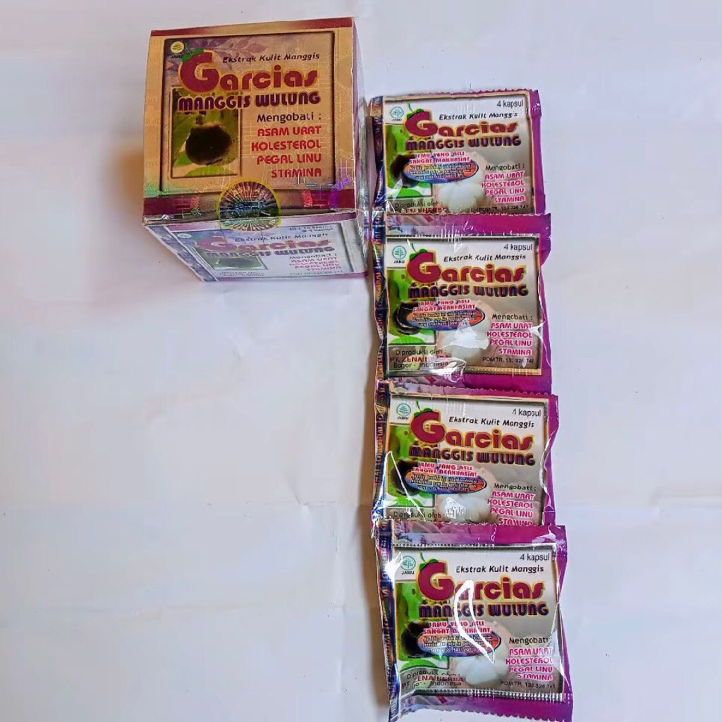 Garcias Kapsul Manggis Wulung Dijamin 100% Asli