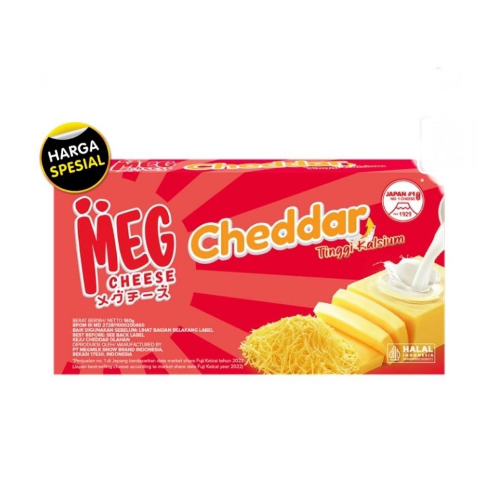 

Meg cheddar cheese 160 gram
