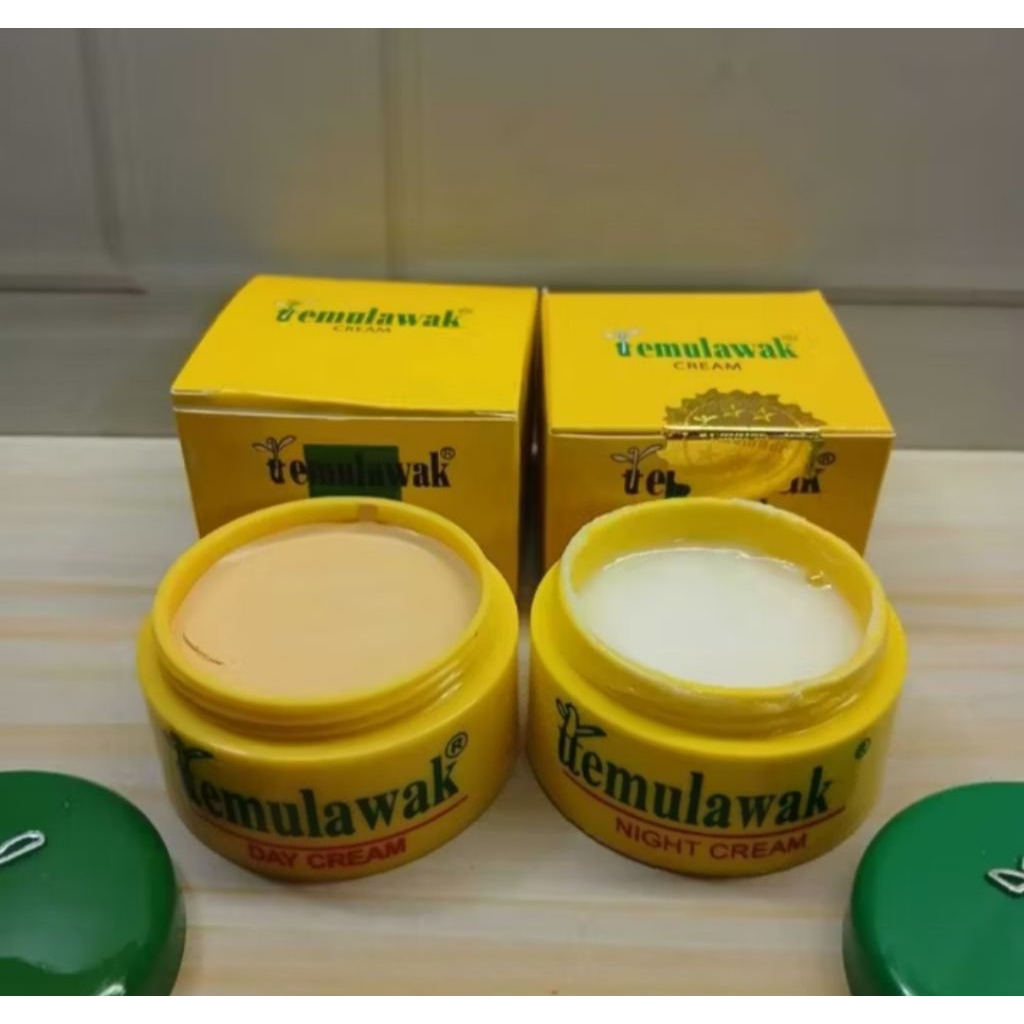 CREAM TEMULAWAK SIANG & MALAM