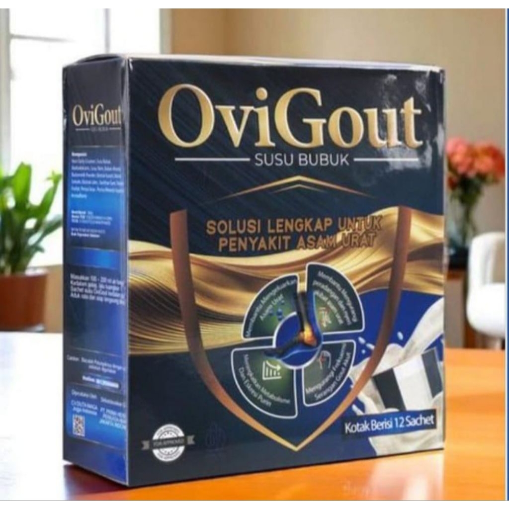 

5 BOX OVIGOUT MILK SUSU OBAT VITAMIN TULANG & SENDI ATASI OSTEOPOROSIS ASAM URAT KOLESTROL ASLI ORIGINAL