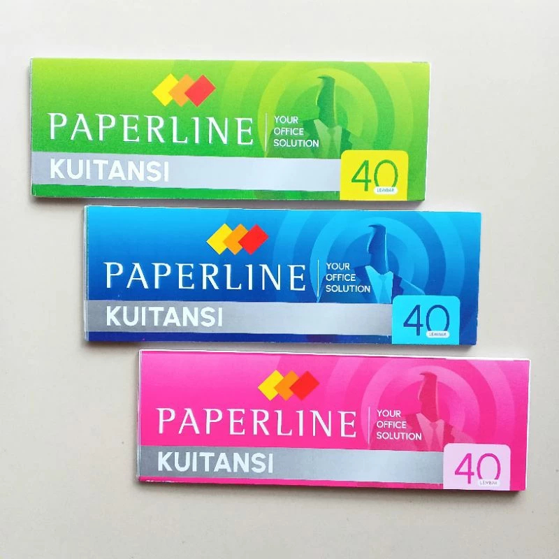 

KUITANSI PAPERLINE PPL KT 40 M / KERTAS KWITANSI / BUKTI TANDA PEMBAYARAN / KUITANSI KECIL