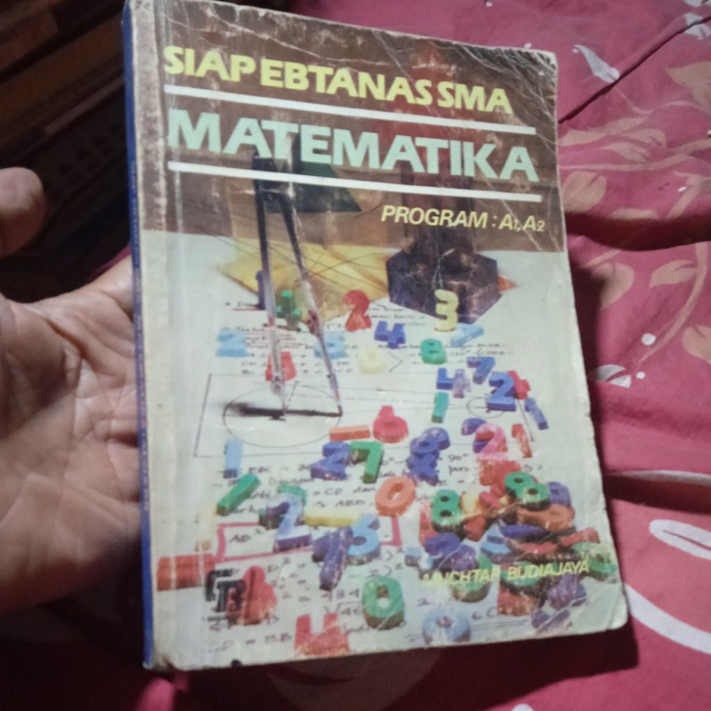 buku Siap Ebtanas SMA Matematika program A1,A2, buku original jadul