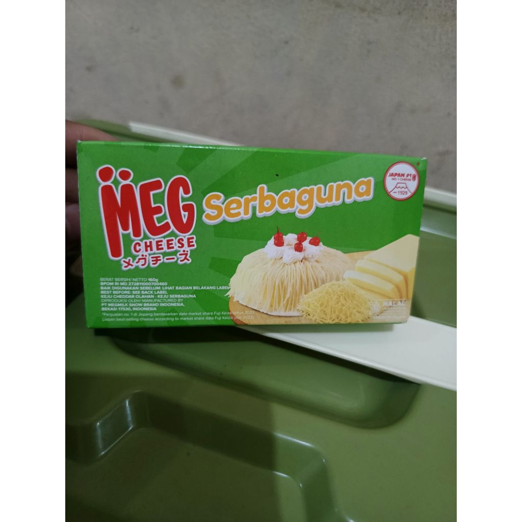 

Keju MEG chesee serbaguna 160 gr