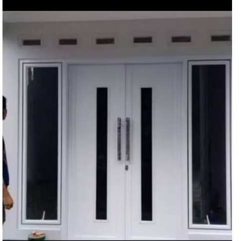 PINTU UTAMA FULL ALUMINIUM