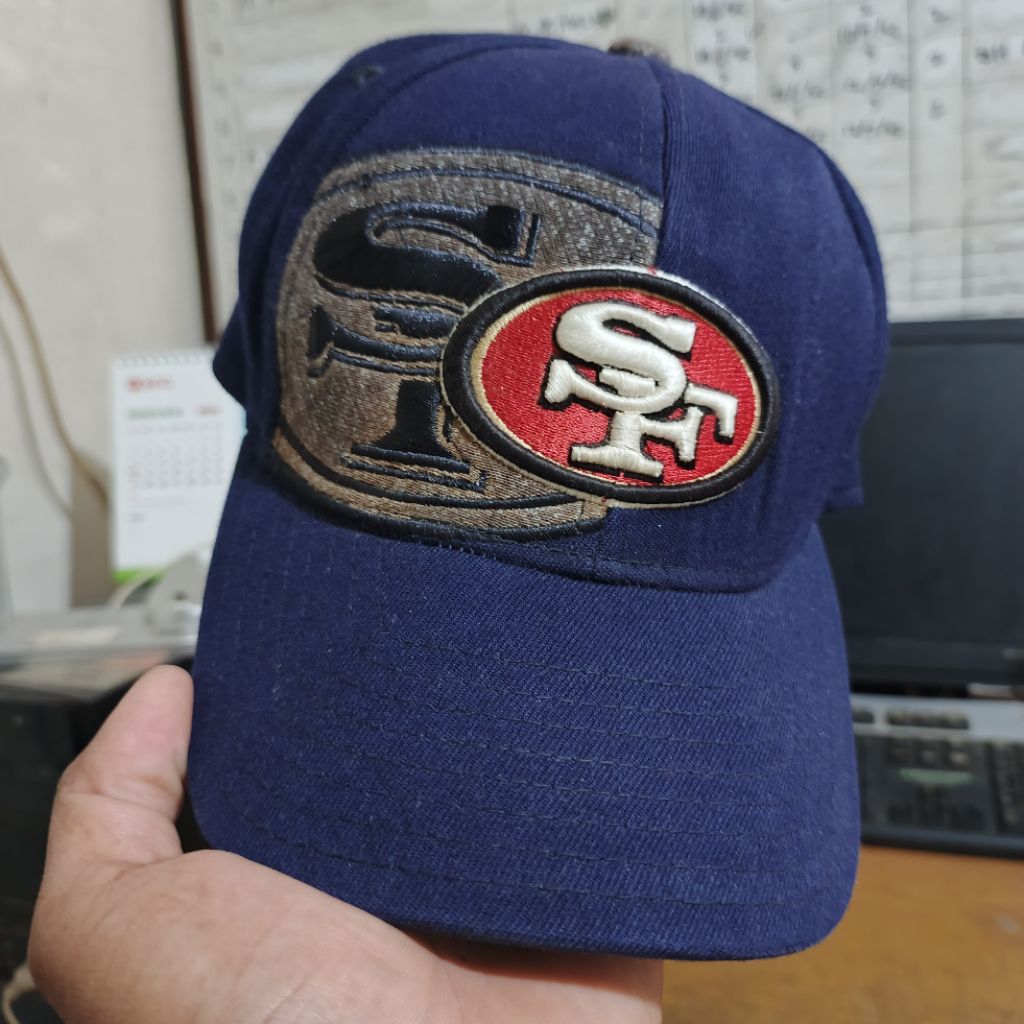 TOPI CAPS BRAND REEBOK COLABS TEAM NFL SF 49ERS