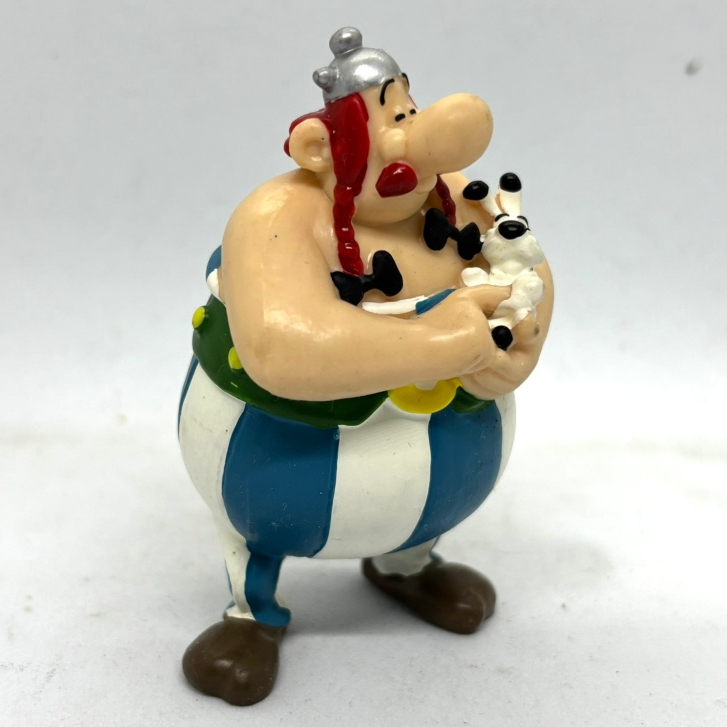 Plastoy Asterix & Obelix - Obelix dan Idefix Figurine