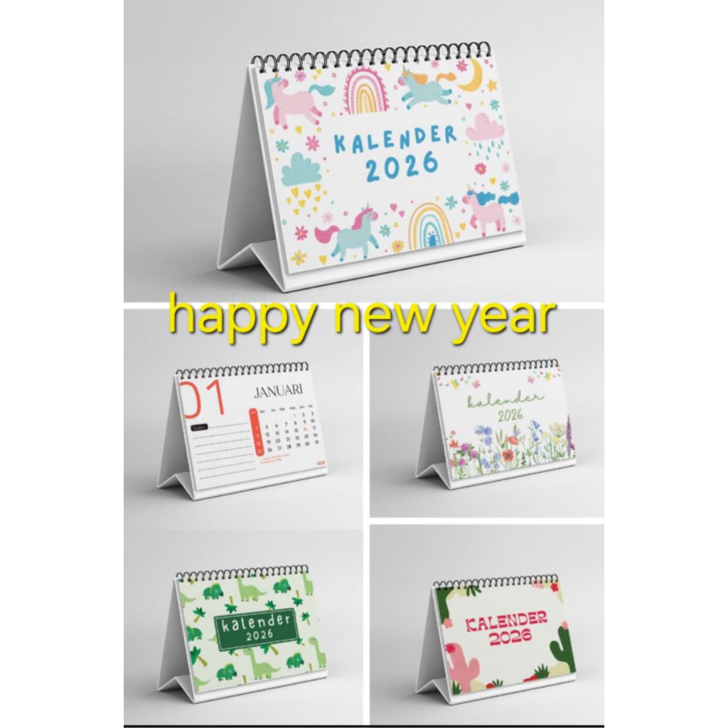 

KALENDER 2026 / KALENDER LANDSCAPE MOTIF WARNA WARNI KEINDAHAN ALAM