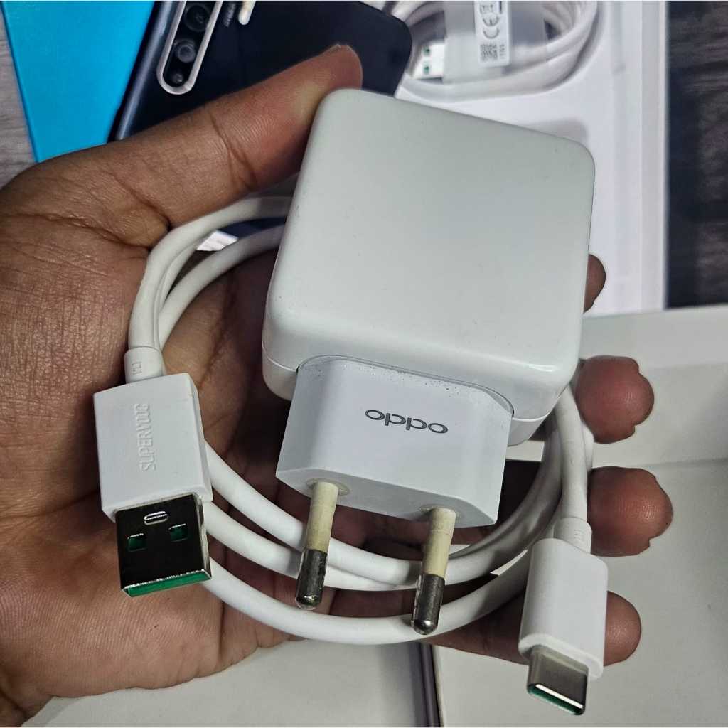 CAS CHARGER OPPO RENO 3 ORIGINAL BAWAAN HP 20 WATT VOOC TIPE C