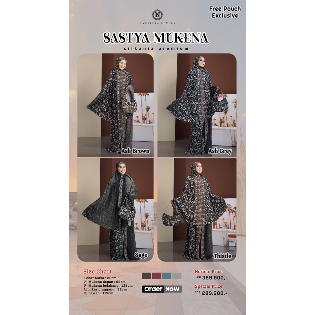 Mukena nadhera luxury