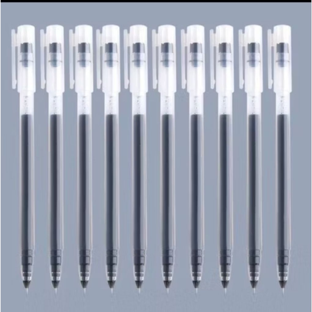 

bolpoin transparan 0.5mm 50pecs