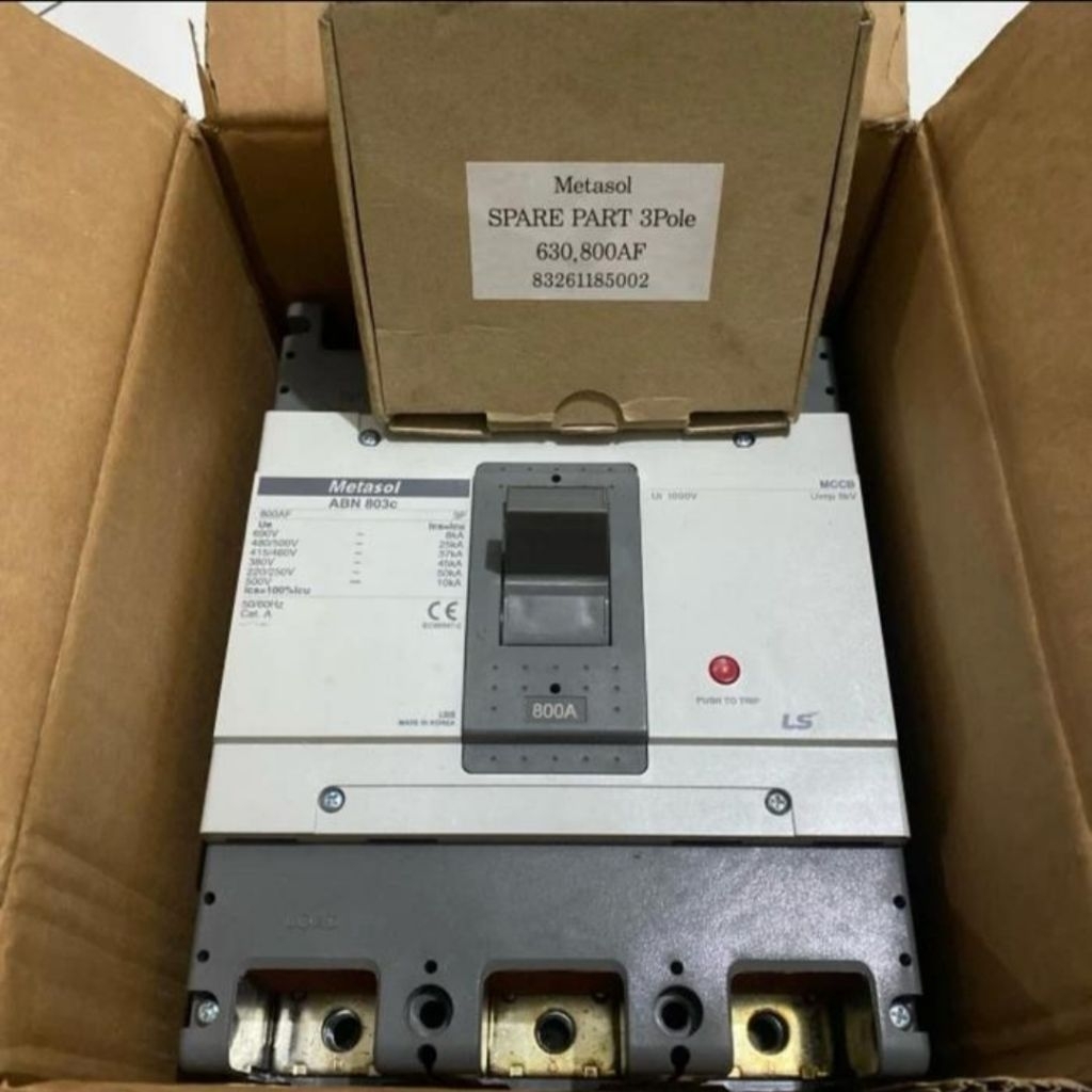 MCCB LS ABN 803C 3P 800A/MCCB LS 3P 800A ORIGINAL