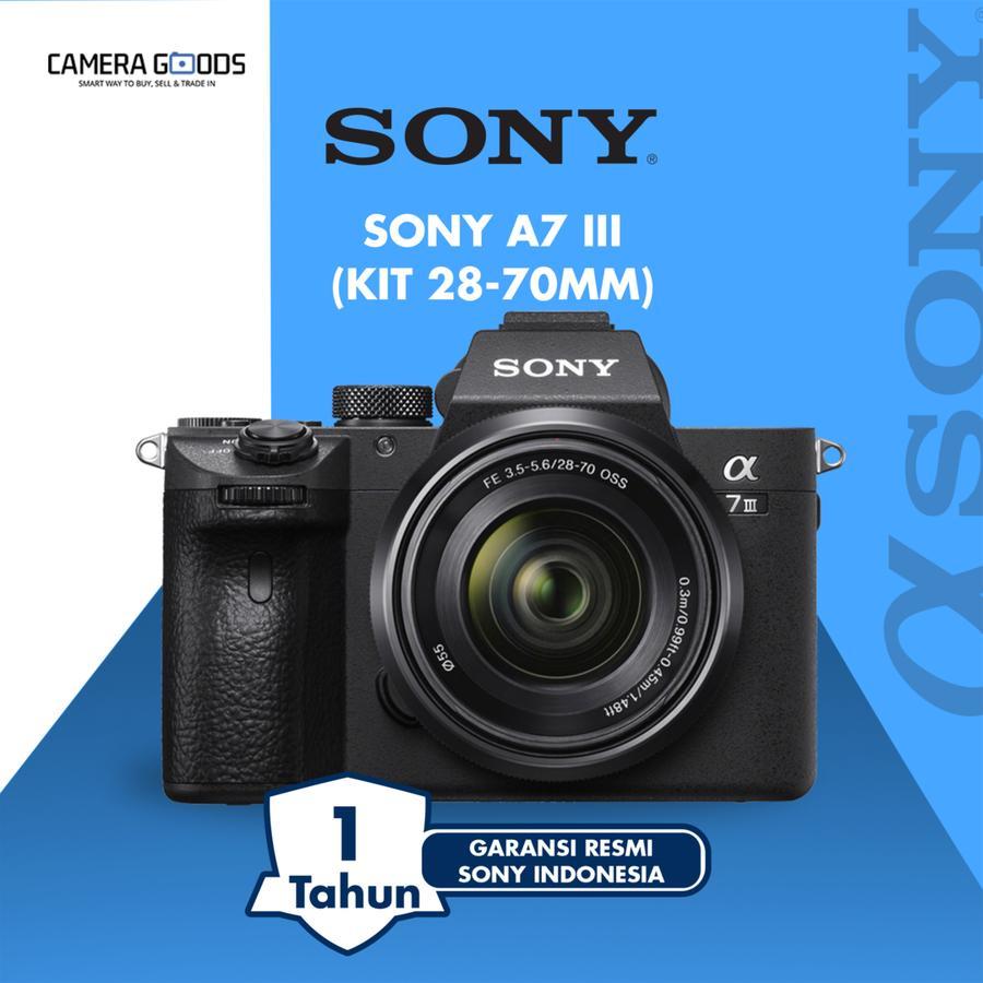 Kamera Sony Alpha A7 III Mirrorless Digital Camera A7 Mark III