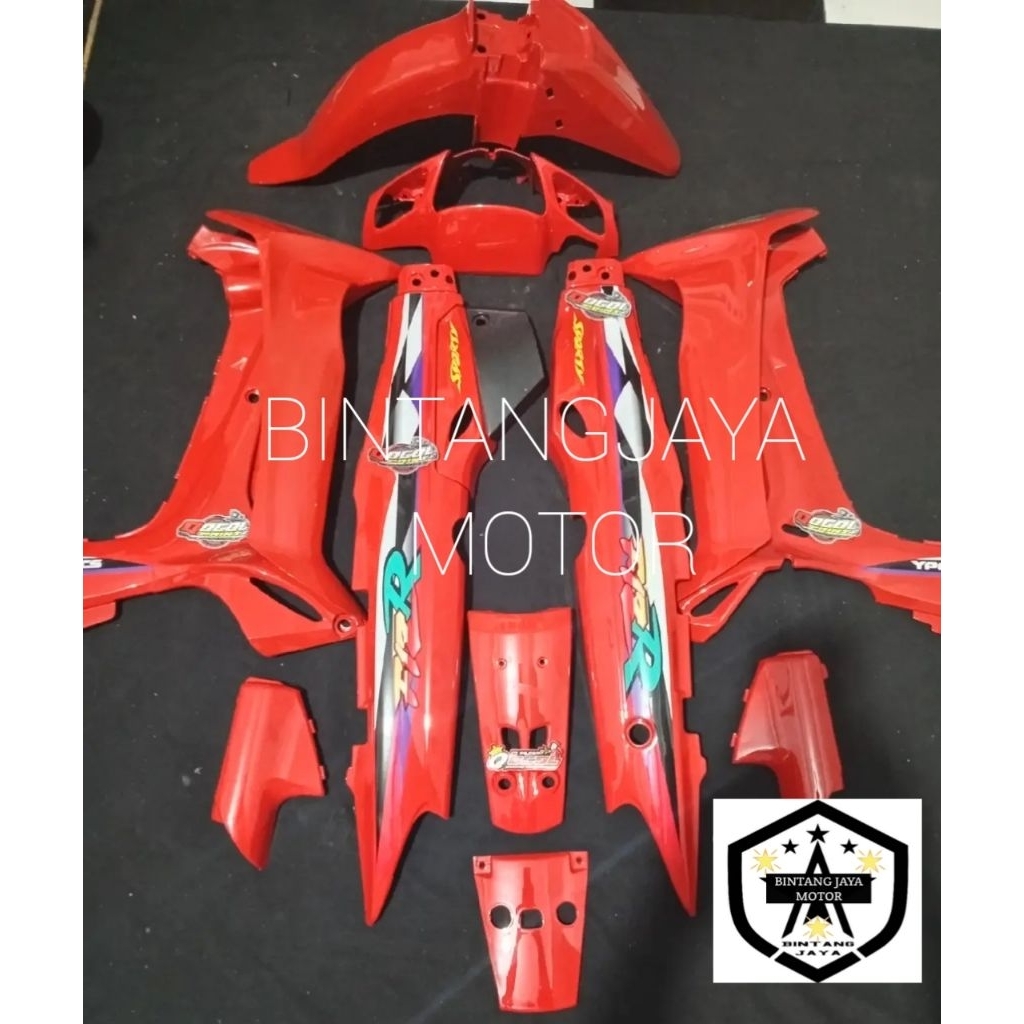 cover body halus fizr merah 2005 body fizr fullset body halus cod
