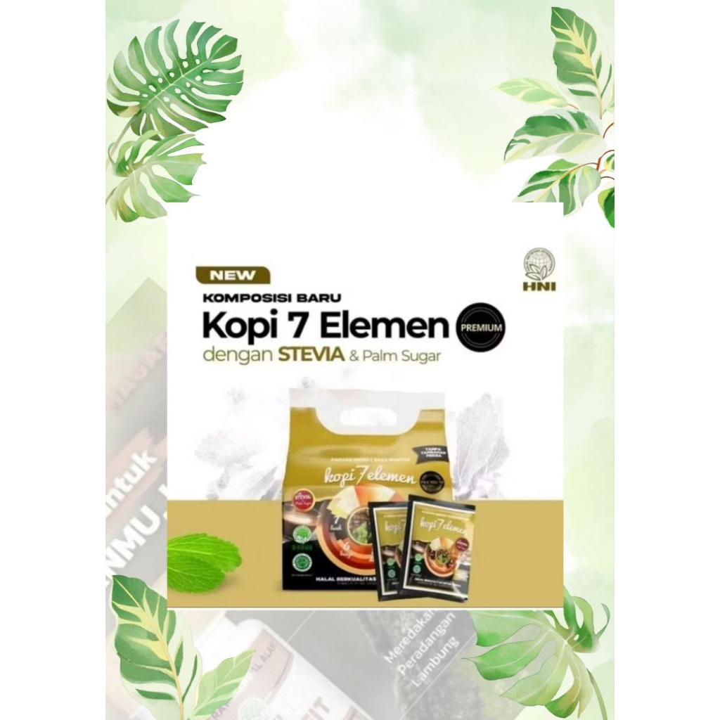 

HPAI - kopi 7 elemen premium HNI HPAI untuk kesehatan tubuh dan menambah stamina tubuh