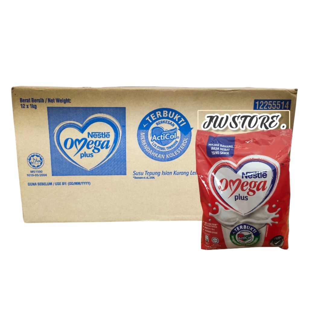 

Susu Omega Plus 1dus (12Bags x 1Kg)
