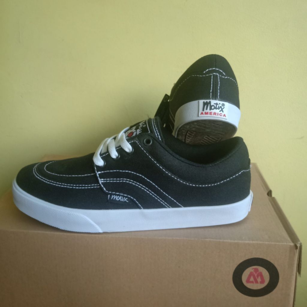 Sepatu Sekolah Motix America Footwear Original 100%