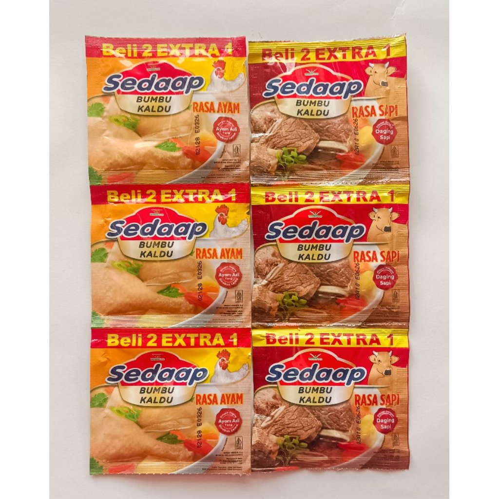 

Sedaap Bumbu Kaldu Renceng isi 18pc