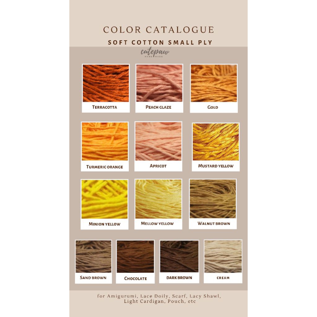 PAKET HEMAT | Paket Benang (Bebas Pilih Soft Cotton Small Ply, Soft Cotton Big Ply, Eco Bamboo