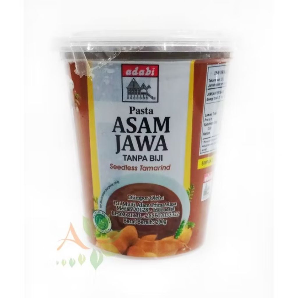

Adabi Asam Jawa Tanpa Biji Toples 200gr