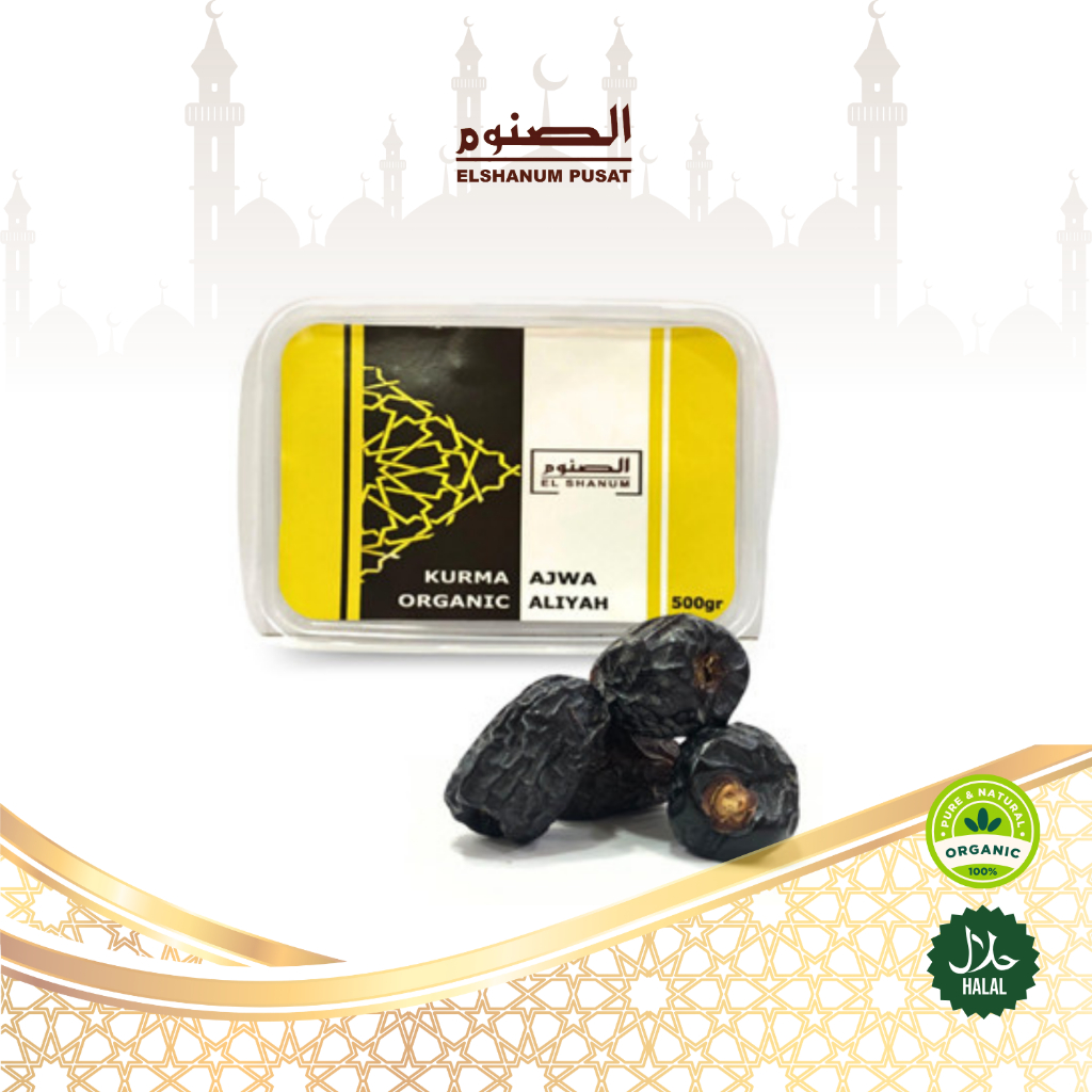 

[ COD ] Kurma Ajwa Asli 100% Original Saudi / Kurma Nabi Premium / Oleh Oleh Haji dan Umroh